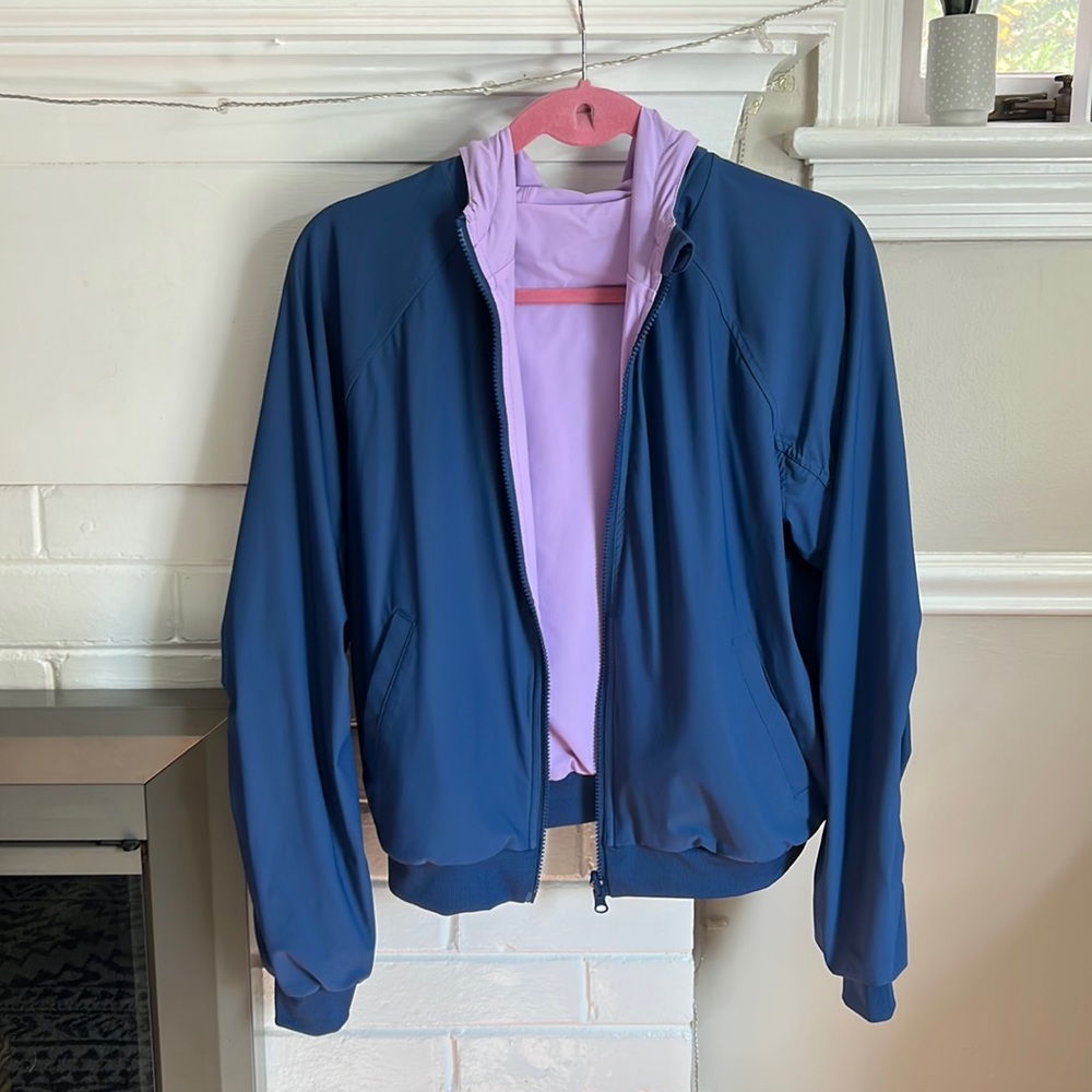 Fabletics Amara Reversible Jacket Size Medium - image 2
